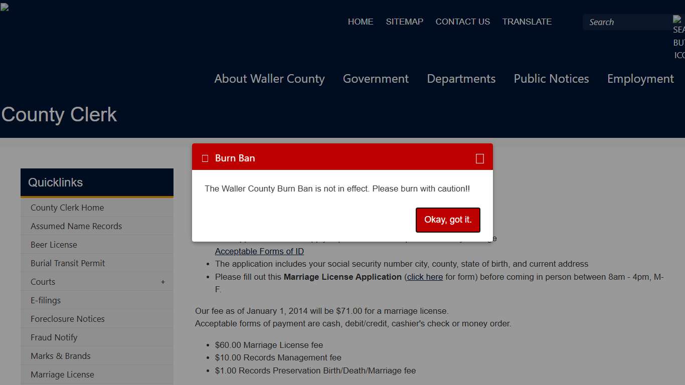 Waller County, Texas