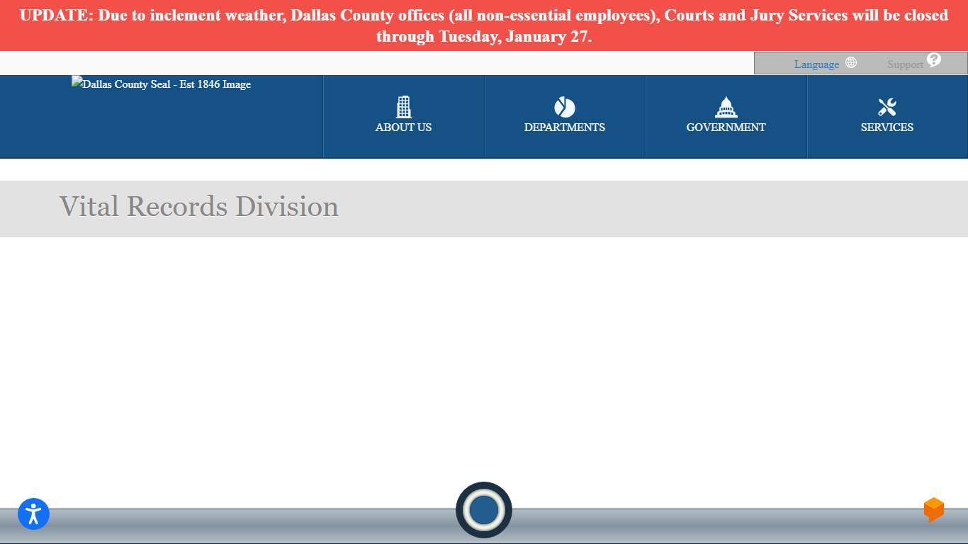County Clerk Vital Records Division - Marriage License